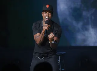 Luke James on how he and girlfriend Jessie J connected: - &quot;How [it happened] was fate and it is absolutely amazing. That's my best friend. She's definitely my crush... I'm just grateful to be able to have that.&quot;(Photo: Brad Barket/BET/Getty Images for BET)