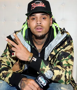 Chris Brown on beef with The Real's Tamar Braxton and Adrienne Bailon: - "I ain't got no chill button. If you don't like it, f**k you."(Photo: Brad Barket/Getty Images for Power 105.1)
