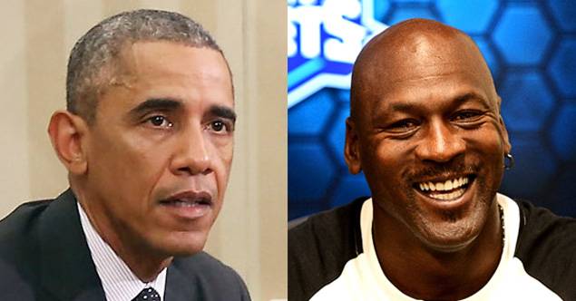 President Obama/Michael Jordan