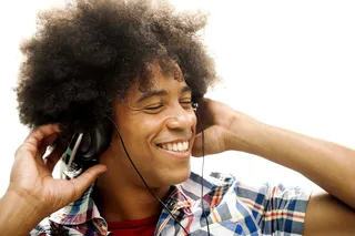 Shape Up - Working on an epic Afro? Everette-Hale says you still need to see your barber every two weeks to keep it perfectly round.&nbsp;(Photo: Erik Isakson/Blend Images/Corbis)