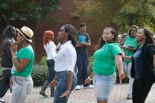 AKAs on the Stroll - &nbsp;(Photo: BET)