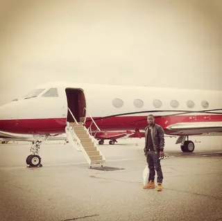 This Is How Kevin Travels - It ain't nothing to a boss.  (Photo: Kevin Hart via Instagram)