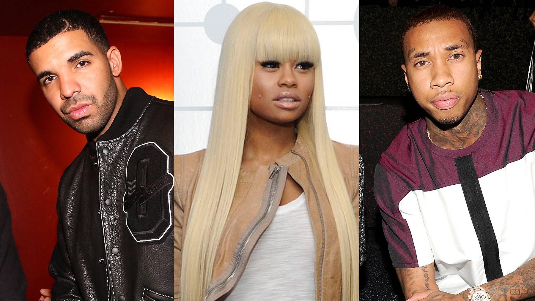 Drake, Blac Chyna, Tyga