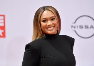 Crystal Hayslett&nbsp; - We're loving how Crystal Hayslett&nbsp;is keeping things fresh with straight blonde hair.&nbsp; (Photo by Paras Griffin/Getty Images for BET)