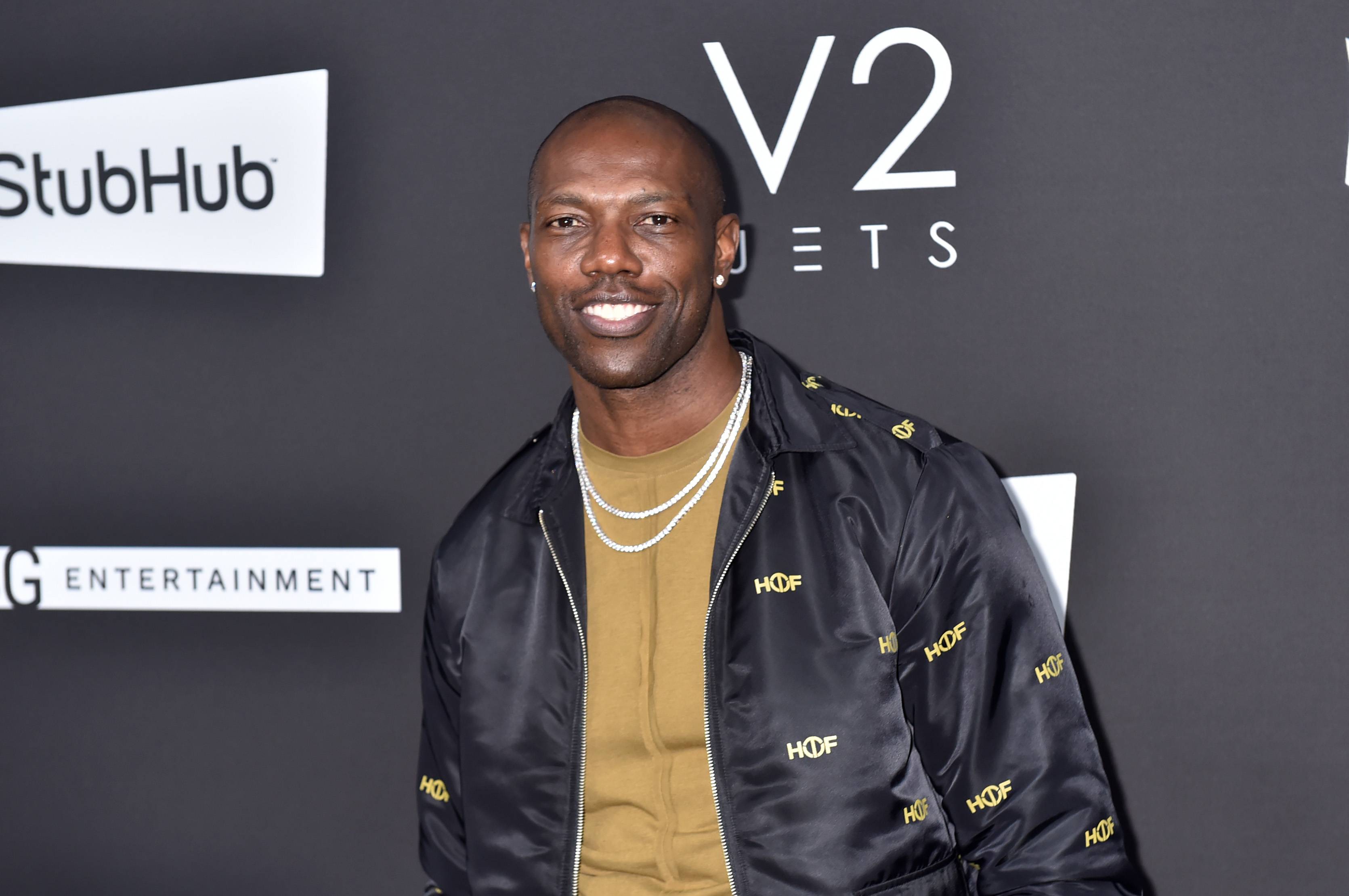 MIAMI BEACH, FLORIDA - FEBRUARY 01: Terrell Owens attends Sports Illustrated The Party Brought To You By The Undisputed Group And ABG Entertainment With DaBaby, Black Eyed Peas, And Marshmello at Fontainebleau Hotel on February 01, 2020 in Miami Beach, Florida. (Photo by FilmMagic for Sports Illustrated)