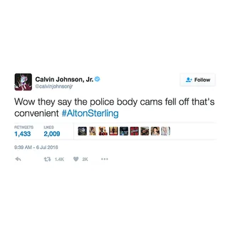 Calvin Johnson - @calvinjohnsonjr(Photo: Calvin Johnson Jr. via Twitter)