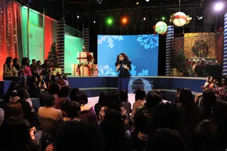 Music Matters at Christmas - Elle Varner at A Very BET Christmas. (Photo: John Ricard / BET)