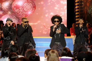 &quot;All I Want for Christmas Is My Girl&quot;\r - Mindless Behavior performs. (Photo: John Ricard / BET)