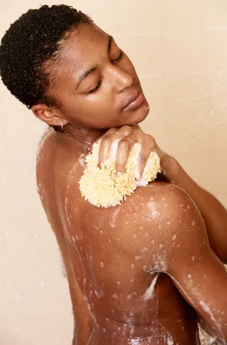 Get Me Bodied - Ginger is warm, inviting and uplifting. Rejuvenate your body with this awesome ginger scrub. Ingredients: ½ cup sea salt, 5 drops of ginger essential oil, 5 drops sweet orange, 1/12 cup of almond oil. Blend and scrub in the shower.(Photo: Steve Mason/Getty Images)