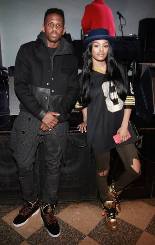 New York's Finest - Brooklyn MC&nbsp;Fabolous and Harlem songstress&nbsp;Teyana Taylor attend the Packer Shoes Special Limited Edition Patrick Ewing Launch at SOB's in New York City. (Photo: Jerritt Clark/WireImage)
