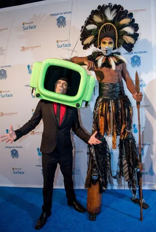 TV Killed the Radio - The cast of One Night for ONE DROP was ready to rock through the ages.(Photo: Tom Donoghue)