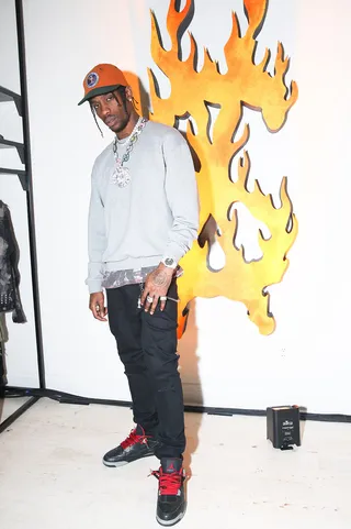 NYC Forever - Travis Scott at the Ksubi Store in New York City. (Photo: David X Prutting/BFA/REX/Shutterstock)