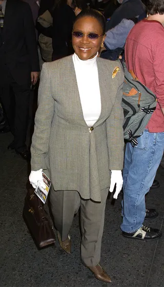 2001: Tailored At The Broadway Opening Of Dance Of Death - (Photo by George De Sota/Getty Images)