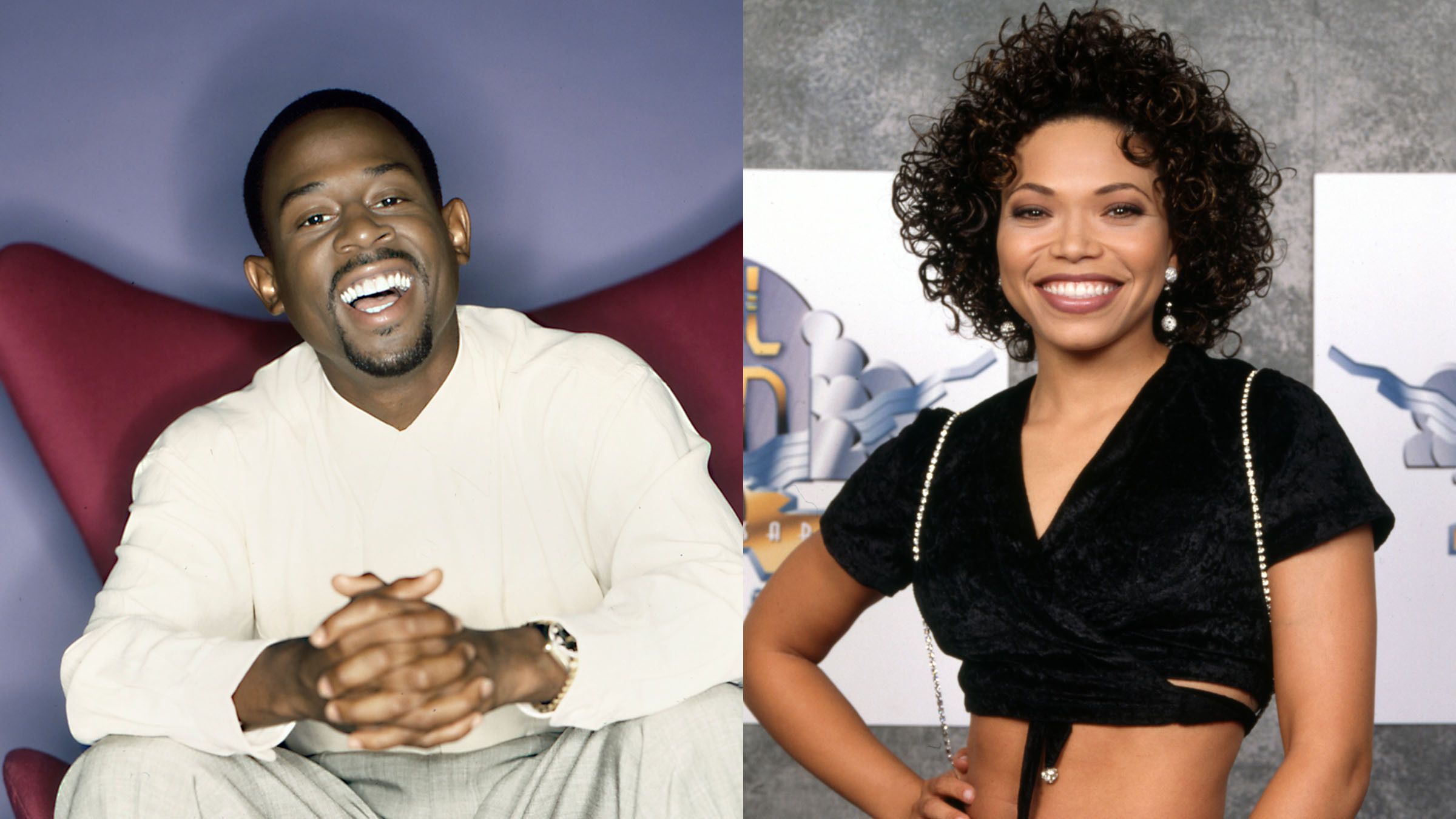 Martin Lawrence and Tisha Campbell