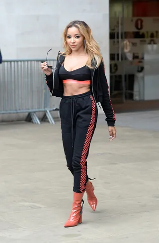 Tinashe - Tinashe&nbsp;was spotted at BBC Radio 1xtra in London.&nbsp;(Photo: Tony Oudot/WENN)
