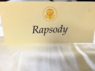 Rapsody - Rapsody had a seat at the coveted table and shared on IG that the “energy was amazing.”(Photo: Rapsody via Instagram)