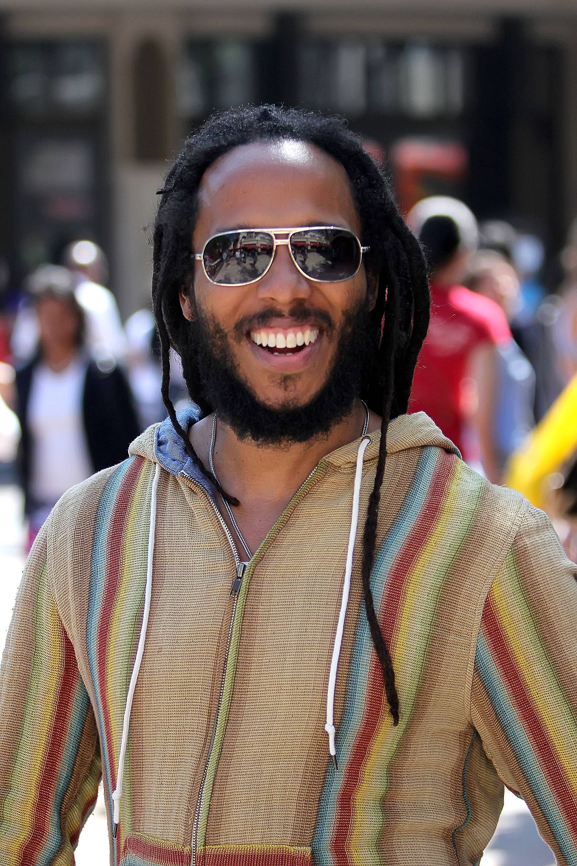 Ziggy Marley - "my brethren HEAVY D has moved on to the next stage of existence. We give our love to THE HEAVY FAMILY. we love HEAVY . spoke to him while i was on the road wanted to get together and do some more work. i know he was working on a new album hope to hear that soon. HEAVY is a great spirit positive ,truthful and joyful. we will never forget his existence here. JAH" (Photo: Josiah True/WENN.com)