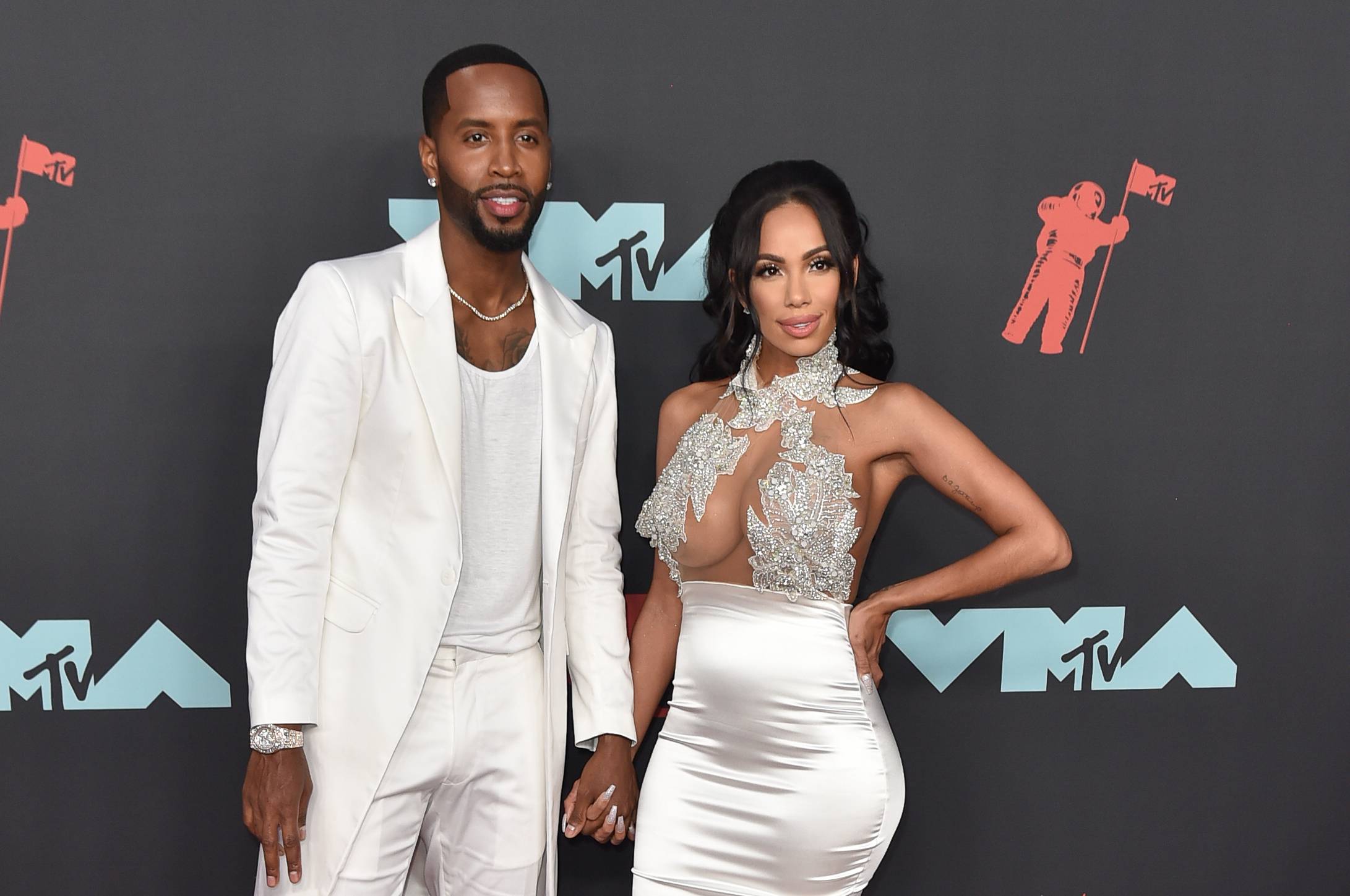 Safaree Samuels and Erica Mena on BET Buzz 2021