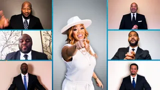 Erica Campbell and the NFL Players Choir - (Photo: BET)