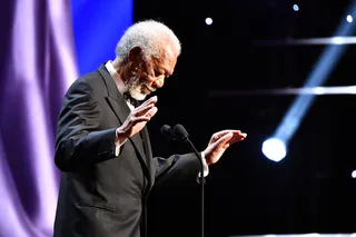 Actor Morgan Freeman. - (Photo by Paras Griffin/Getty Images for BET)