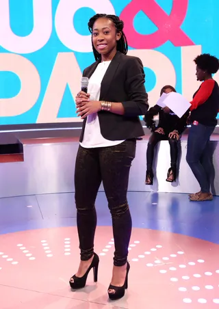 AIDS Awareness - AIDS activist Rose Aka visits 106 to talk of ways to prevent the epidemic from spreading and harming more of America's teen population. (Photo: Bennett Raglin/BET/Getty Images for BET)