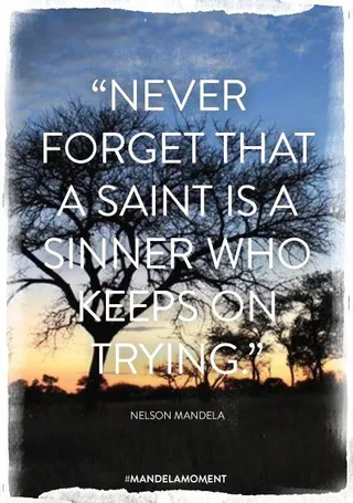 On Perseverance - Mandela's perseverance was one of the qualities that Elba could relate to most. &quot;As an actor I've traveled the earth and I've sacrificed a s*** load. I can sort of relate to what Mandela was trying to do in that sense — as an ambitious person.&quot;&nbsp;(Photo: The Weinstein Company)