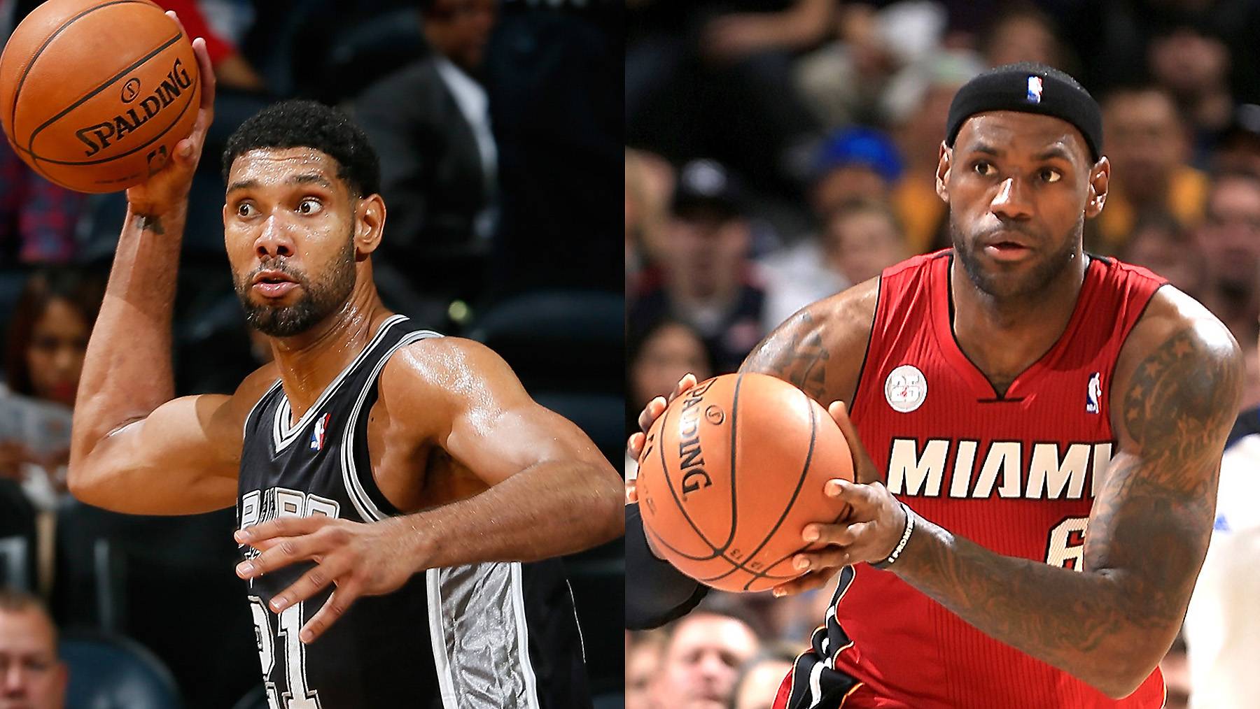 Tim Duncan, LeBron James, Spurs Heat, NBA Finals