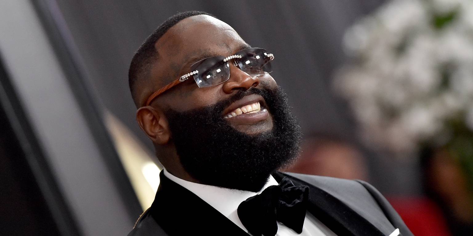 Rick Ross on BET Buzz 2021.