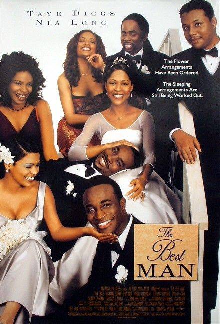 The Best Man, Thursday at 7P/6C - It's a celebration!&nbsp;Flip through other flicks that celebrate Black love!&nbsp;Encore presentation on&nbsp;Friday at 12:30P/11:30C.(Photo:&nbsp;40 Acres &amp; A Mule Filmworks)