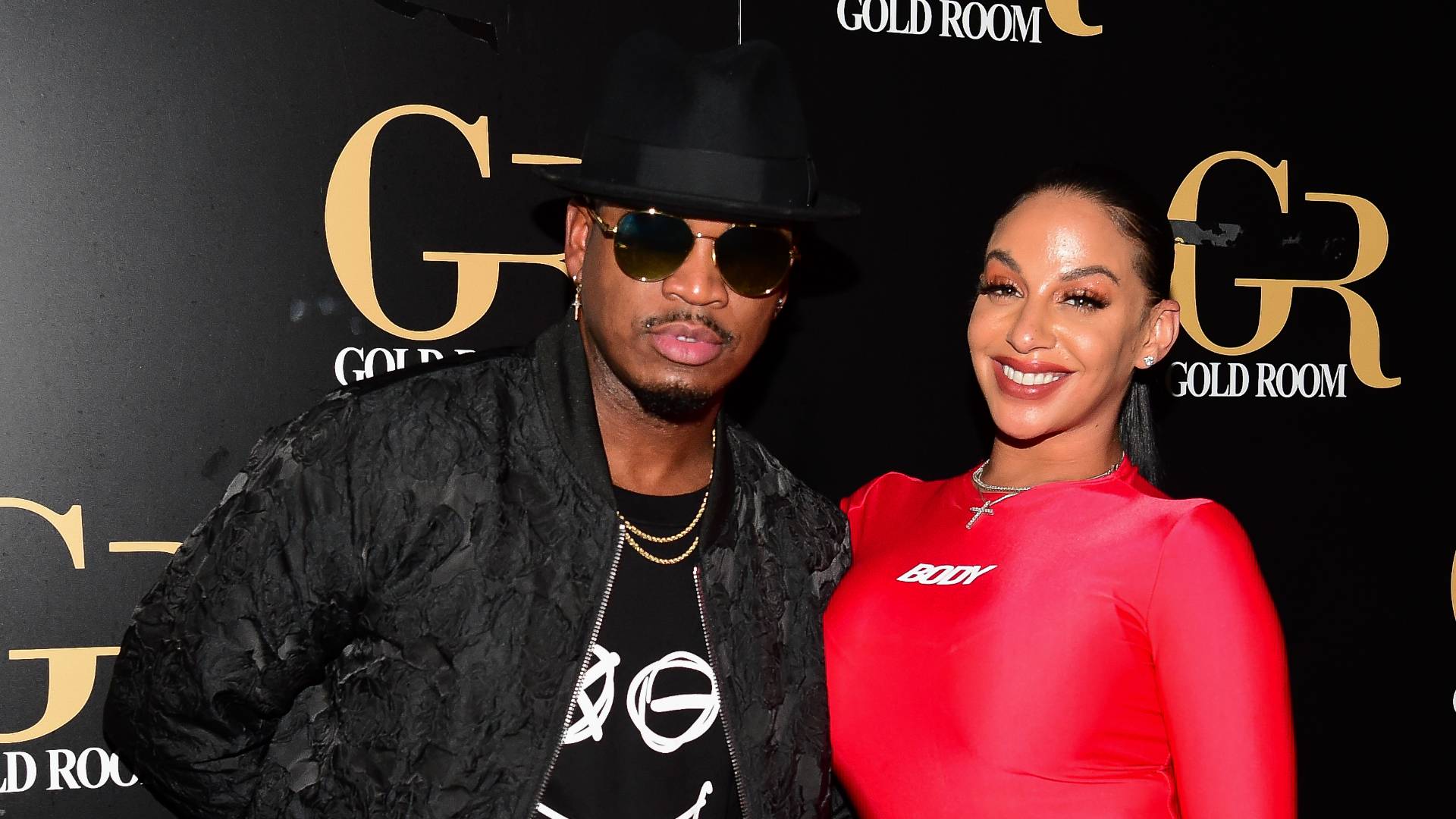 Ne-Yo and Crystal Renay attends Ne-Yo "U 2 Luv" Single release party at Gold Room on November 20, 2020 in Atlanta, Georgia.