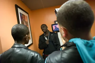 Move Your Head - Akon gives BET.com the scoop on his latest ventures at BET's 106 &amp; Park.(Photo: John Ricard / BET)