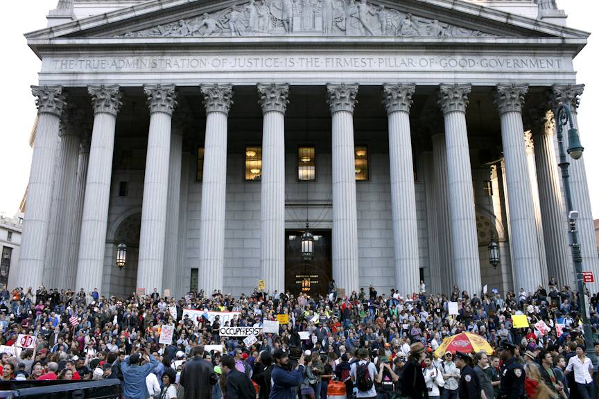 We Will Show You - “Show me what democracy looks like, this is what democracy looks like,” protestors chanted.(Photo: Raymond Haddad/BET.com)