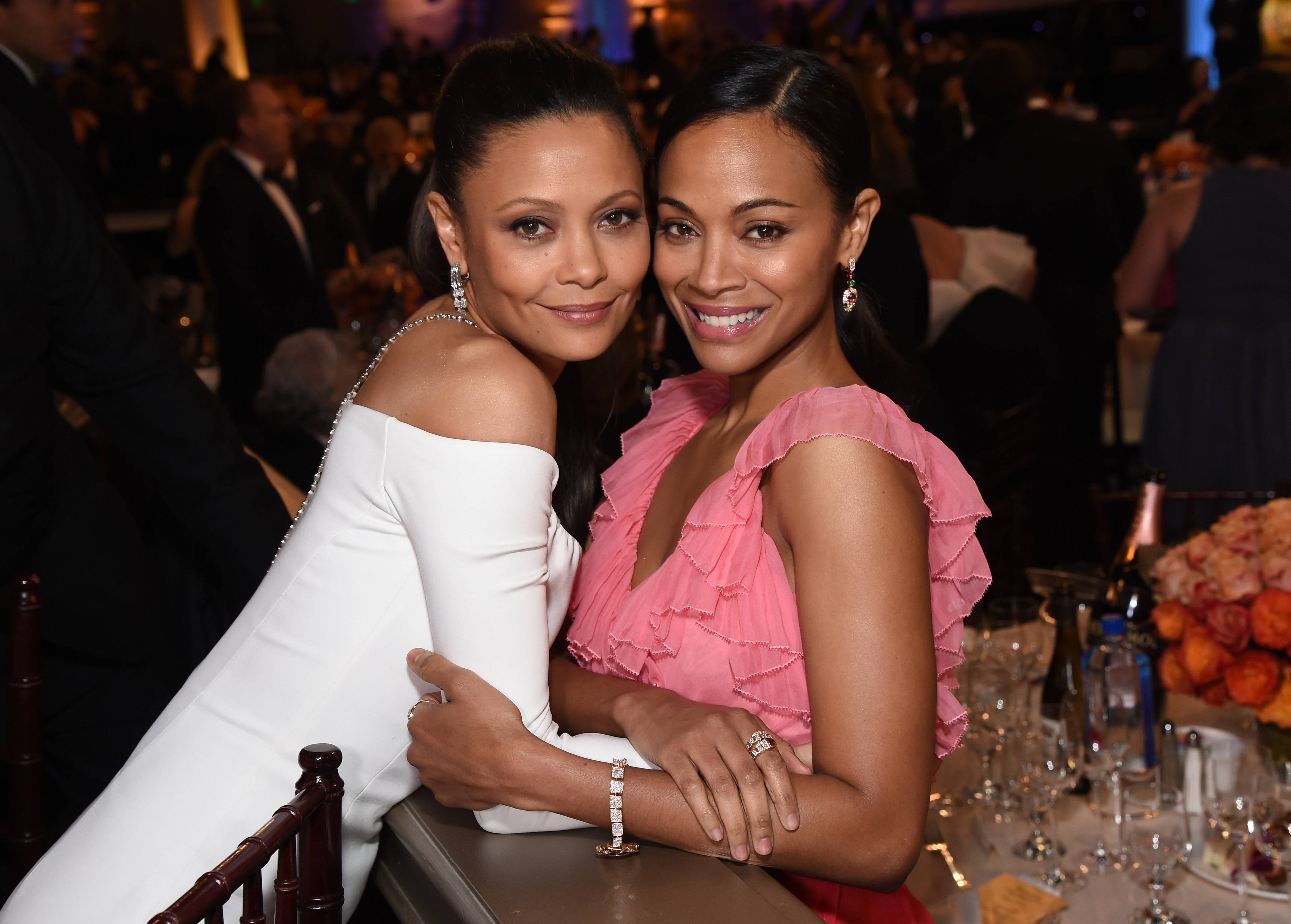 Zoe Saldana, Thandie Newton