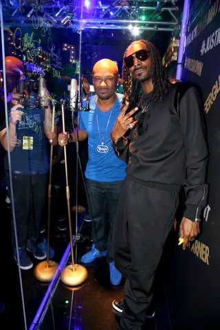 Uncle Snoop schools us on Cali lyricism per usual.  - (Photo: Johnny Nunez/BET)