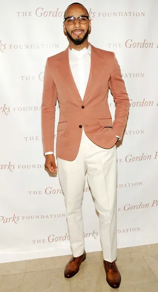 Summertime Fresh - Swizz Beatz arrives at the 2013 Gordon Parks Foundation Awards Gala where he was one of four honorees at the Plaza Hotel in New York City. (Photo: Ben Gabbe/Getty Images)