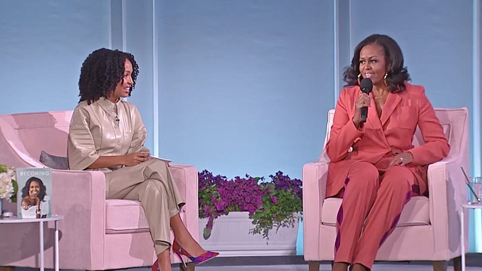 Michelle Obama, Yara Shahidi 