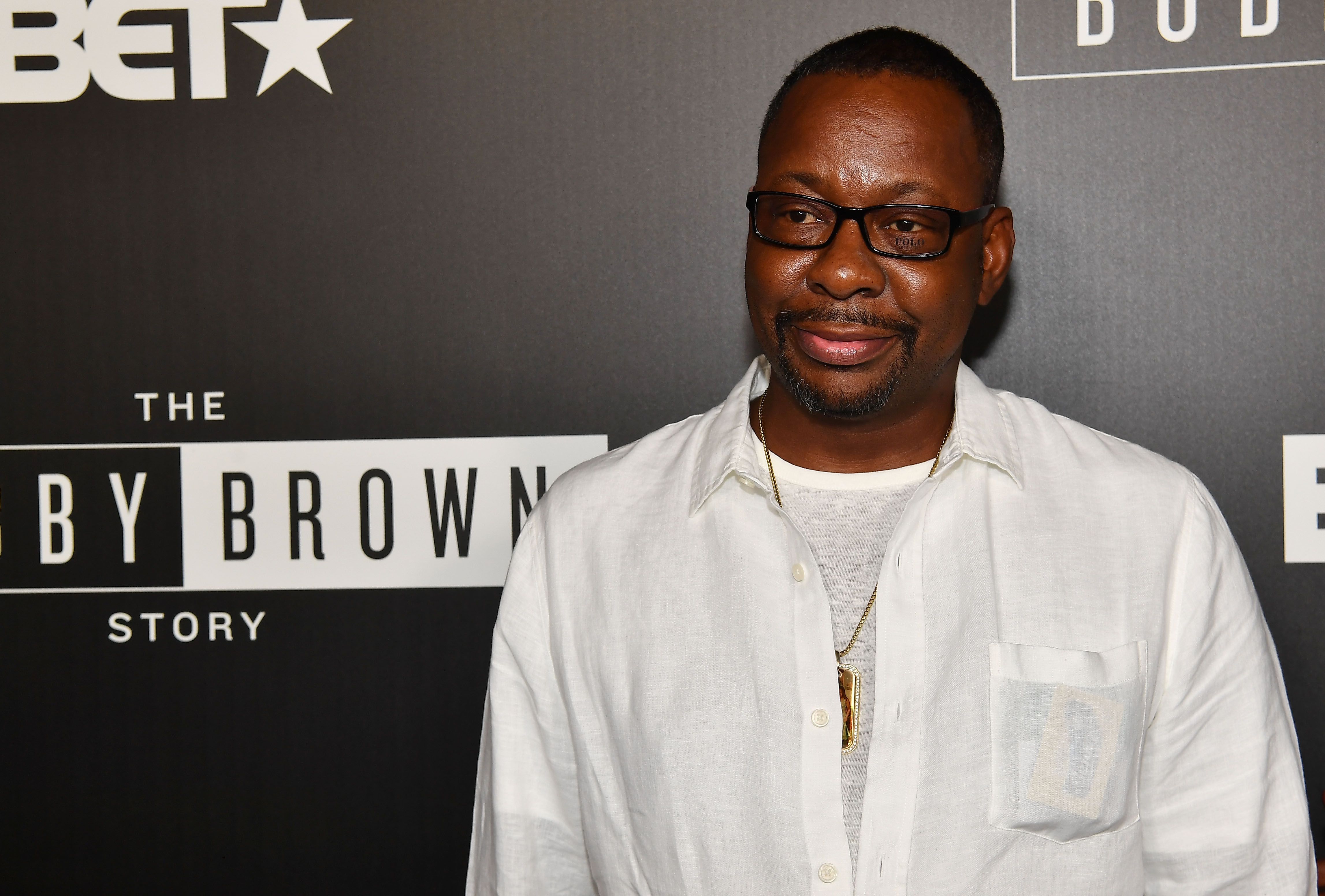 ATLANTA, GA - SEPTEMBER 01:  Singer Bobby Brown attends The "Bobby-Q" Atlanta Premiere Of "The Bobby Brown Story" at Atlanta Contemporary Arts Center on September 1, 2018 in Atlanta, Georgia.  (Photo by Paras Griffin/Getty Images for BET)