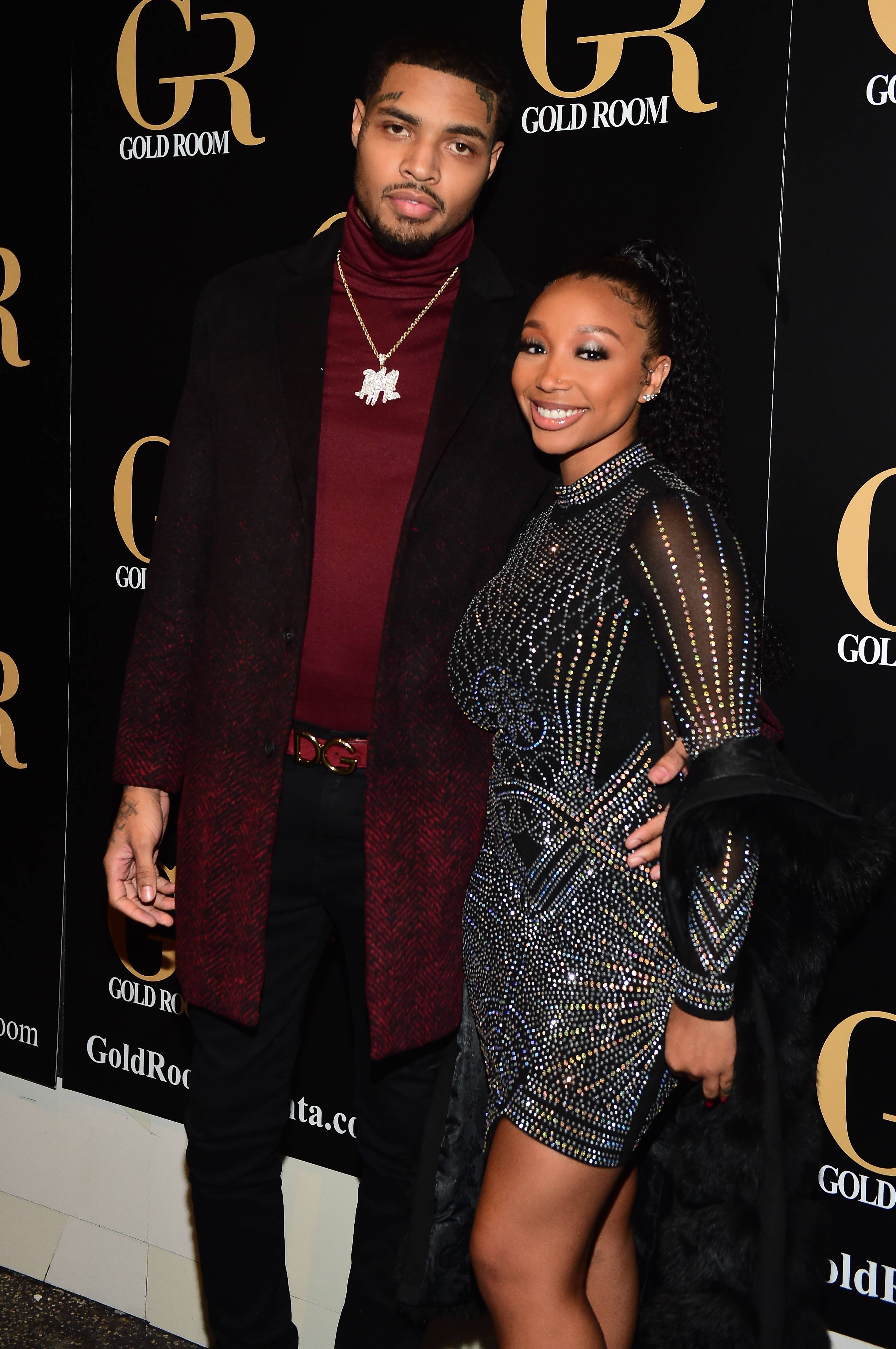 ATLANTA, GA - NOVEMBER 30: Bandhunta Izzy and Zonnique Pullins attend the All Black Birthday Celebration at Gold Room on November 30, 2019 in Atlanta, Georgia.(Photo by Prince Williams/Wireimage)