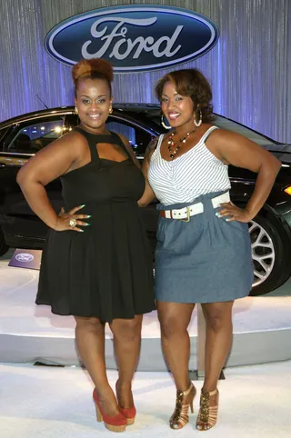 Singers Amber Bullock and Y'Anna Crawley attend day 1 of the 2012 BET Awards Ford Hot Spot Room held at The Shrine Auditorium on June 29, 2012 in Los Angeles, California.  (Photo: Maury Phillips/Getty Images For BET)