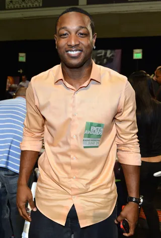 Soul Man - "My Girl's Gotta Girl" singer Ray Lavender represented in the radio room.(Photo: Alberto E. Rodriguez/Getty Images For BET)