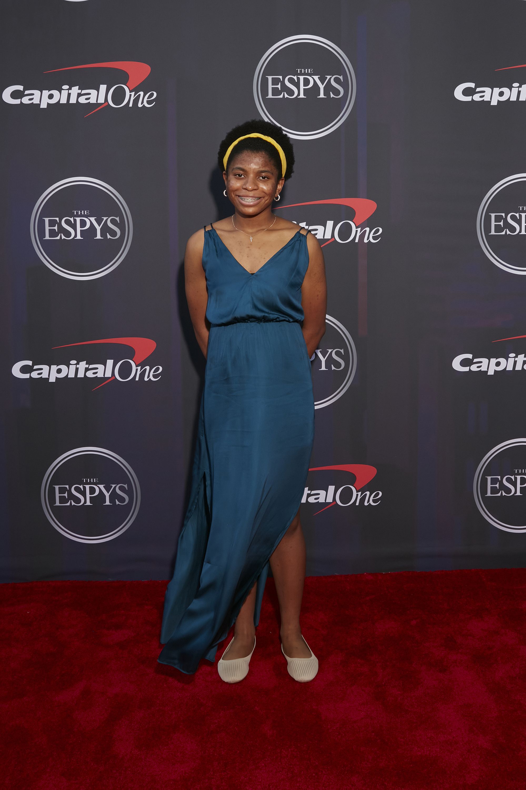 THE 2021 ESPYS PRESENTED BY CAPITAL ONE - Some of the world's best athletes and biggest stars join host Anthony Mackie for "The 2021 ESPYS Presented by Capital One." The star-studded event airs live on ABC Saturday, July 10 from 8:00-11:00 p.m. EDT from The Rooftop at Pier 17 at the Seaport in New York City.  
(Michael Le Brecht/ABC via Getty Images)
ZAILA AVANT-GARDE