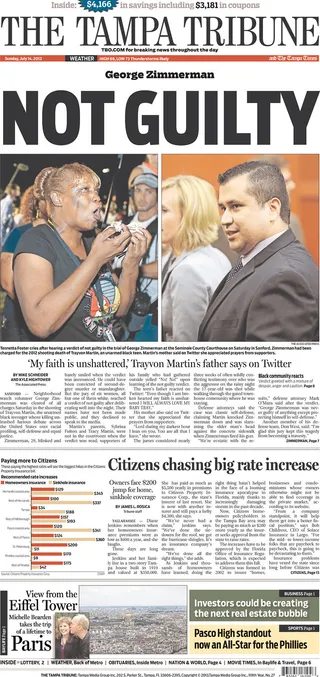 The Tampa Tribune - (Photo: The Tampa Tribune)
