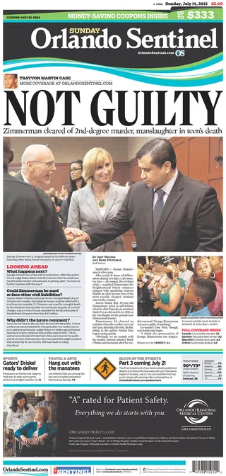 Orlando Sentinel - (Photo: Orlando Sentinel)