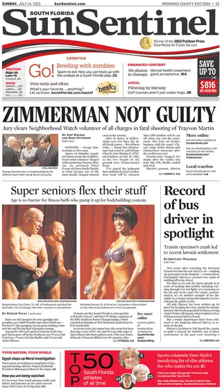 South Florida Sun Sentinel - (Photo: South Florida Sun Sentinel)