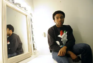 Childish Gambino - Actor-comedian-rapper Childish Gambino came up with his unusual Mob-inspired moniker by entering his given name (Danny Glover) into an online "Wu-Tang Clan Nickname" generator.&nbsp;(Photo: John Ricard/BET)