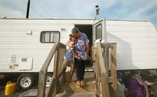 Trailer Companies to Pay $14.8M in FEMA Settlement to Gulf Residents - Nearly two dozen companies that manufactured government-issued trailers for storm victims after Hurricane Katrina have agreed to pay $14.8 million in a proposed class-action settlement of claims that the temporary shelters exposed occupants to hazardous fumes.\r(Photo: Mario Tama/Getty Images)