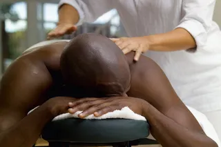 Massage - A massage is universally understood as a good stress reliever. Whether you hire a personal one or go to a day spa, lay back and let the masseuses do their jobs.  (Photo: Medioimages/Photodisc/Getty Images)