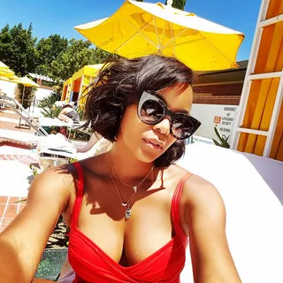 LeToya Luckett - The Ballers actress has a staycation at a luxe spa in L.A. It’s no wonder why she’s glowing!(Photo: Letoya Luckett via Instagram)