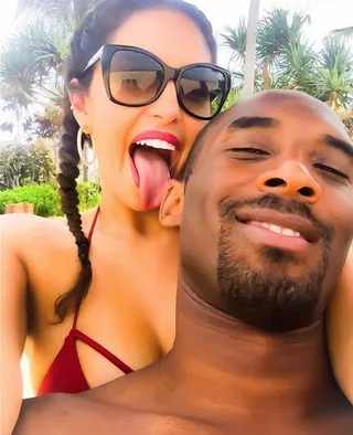 Vanessa and Kobe Bryant - The NBA star and his wife are #winning at life in beautiful Bali.(Photo: Vanessa Bryant via Instagram)