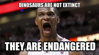 Endless Dinosaur Jokes - It doesn't stop.&nbsp;(Photo: AP Photo/Wilfredo Lee)